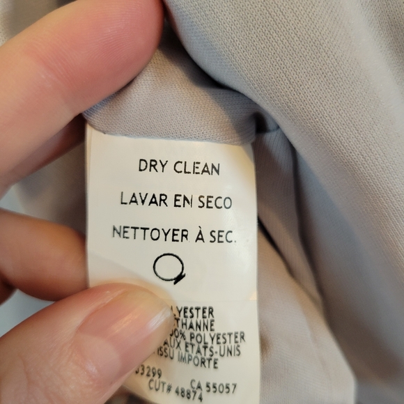 Onyx Nite Gray Silver Full Sequin Long Sleeve Bolero Cropped Open Front Jacket - Picture 6 of 6